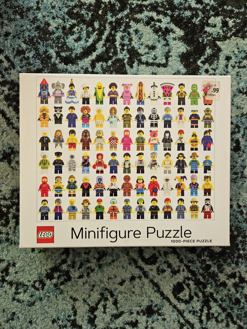 Lego Minifigure Puzzle 1000